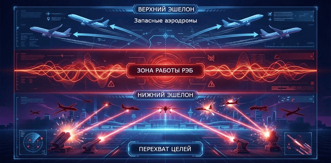 Обстановка в небе при объявлении плана Ковер